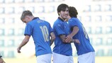 Italy won their first game against Luxembourg