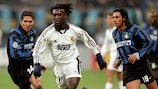 Real Madrid e Inter, en duelo en la Champions League en 1998