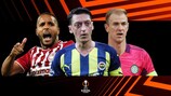 Youssef El-Arabi von Olympiacos, Fenerbahçes Mesut Özil und Celtics Joe Hart