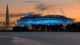 La finale 2022 a lieu à la Gazprom Arena, à Saint-Pétersbourg