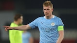 Kevin De Bruyne played in the false-nine role for Manchester City last season
