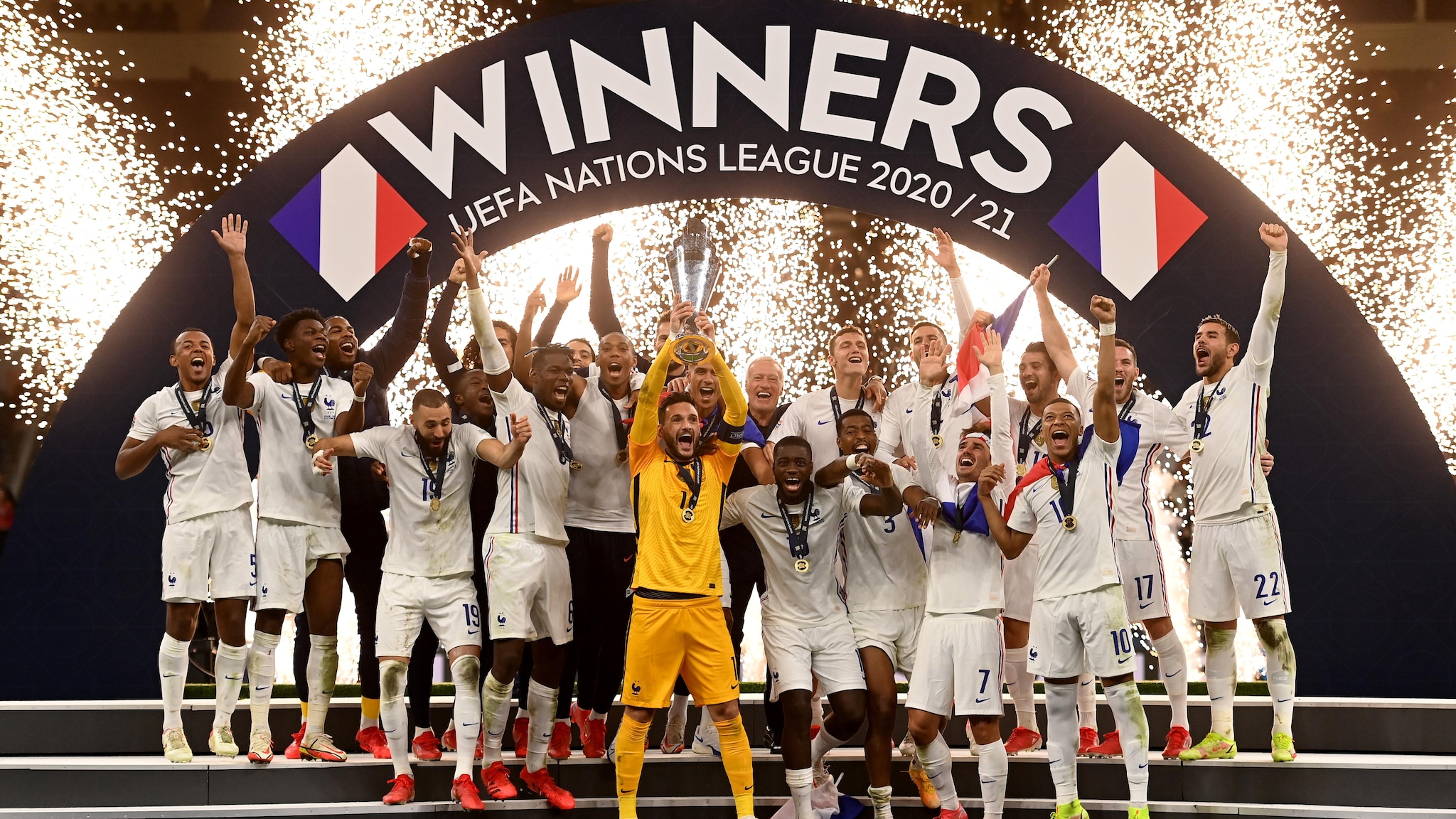 Liga de naciones ganadores