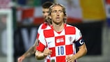 Luka Modrić marcó para Croacia