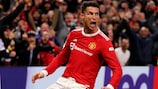 Cristiano Ronaldo celebra el gol del triunfo ante el Atalanta