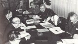 The committee formed to analyse women's football at its first meeting in 1971 