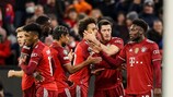 Le Bayern fête son quatrième but