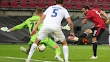 Europa League archive: Great saves with feet