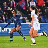 A Marie-Antoinette double helped Paris Saint-Germain claim a comfortable win in the French capital and move them three points clear at the top of Group B.