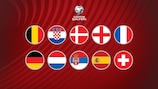 Ten nations have secured their spots at the World Cup finals