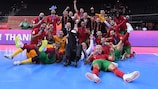 Le Portugal a battu l'Argentine, tenante du titre, pour remporter la Coupe du Monde 2021