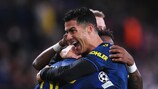 Cristiano Ronaldo festeggia il gol segnato alla Giornata 5 contro il Villarreal