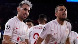 El Sevilla logró su primera victoria de la temporada en la Champions