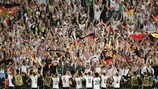German fans in full colour at UEFA EURO 2016