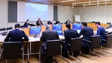 Uma reunião do Comité de Recursos da UEFA