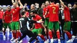 Portugal celebra el título conquistado