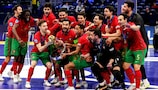 Portugal holte sich in Amsterdam den Titel 