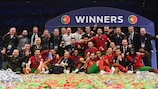 The UEFA Futsal EURO 2022 winners