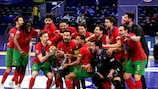 Portugal ergue o troféu na Ziggo Dome, em Amesterdão