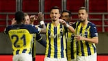 Fenerbahçe celebrate a UEFA Europa League group stage goal