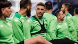 Joaquín, 40, in training ahead of Real Betis' Europa League knockout round play-off first leg against Zenit