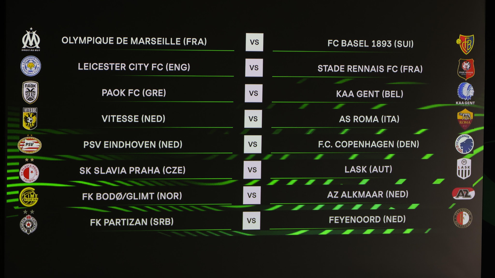 Uefa conference league results