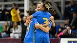 Ukraine clinched the final place