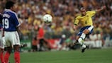 Roberto Carlos en finale de la Coupe du Monde 1998