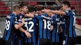 Atalanta overcame Olympiacos to reach this stage