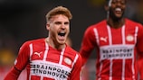 PSV Eindhoven edged out Maccabi Tel-Aviv in the play-offs