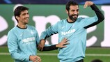 Gerard Moreno y Raúl Albiol no quieren perderse la cita ante la Juventus