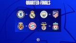 The 2021/22 UEFA Champions League quarter-final draw