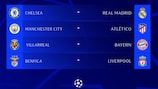 Emparejamientos de cuartos de final de la UEFA Champions League 2021/22