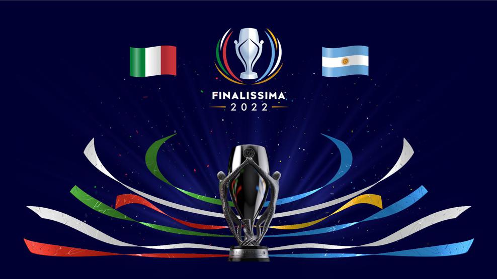 Finalissima 2022, Italie - Argentine, l'identité de marque révélée |  Finalissima | UEFA.com