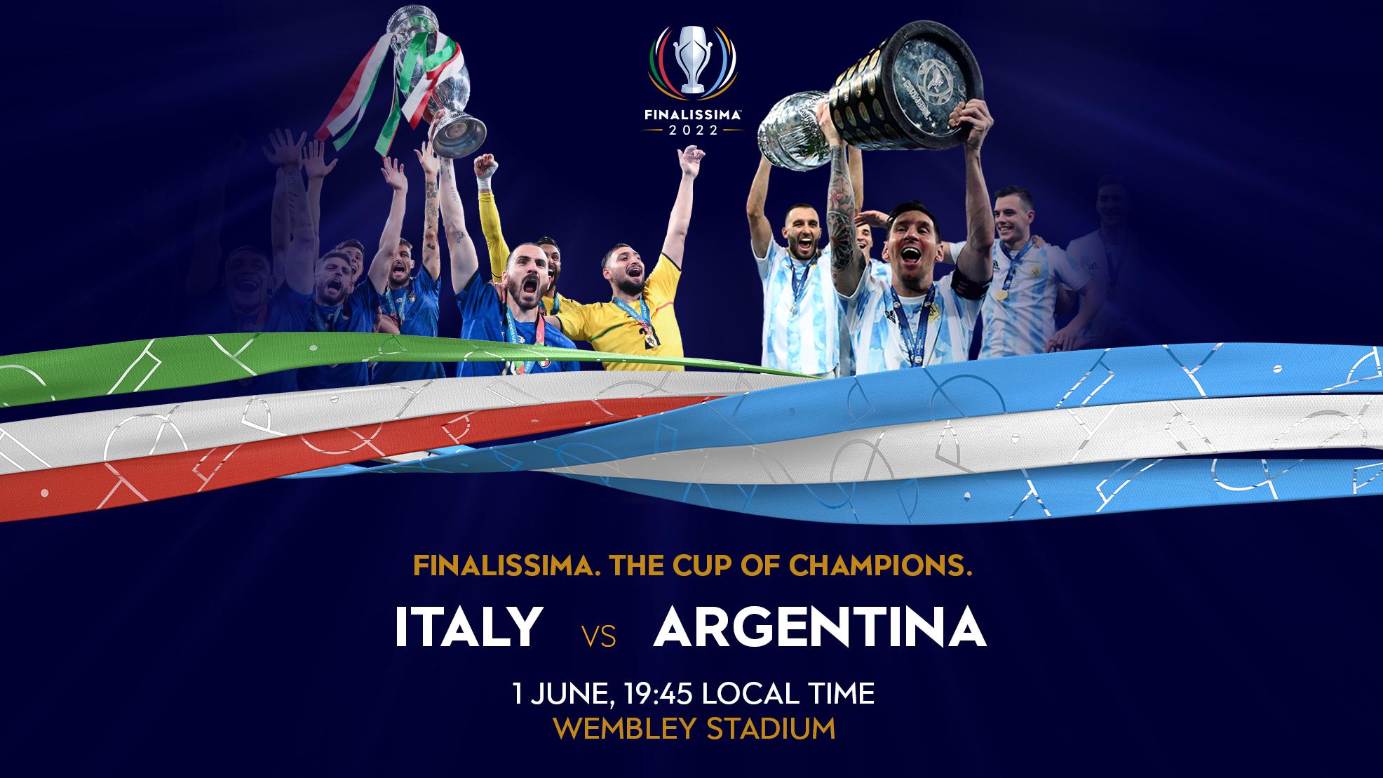 Finalissima 2022 tickets sold out: Wembley to host Italy vs Argentina |  Finalissima | UEFA.com