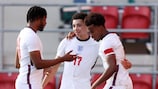 England finished ahead of top seeds Portugal to qualify