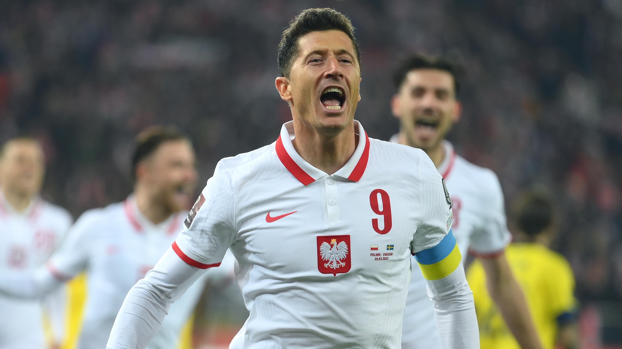 Polska 2:0 Szwecja: Druga połowa wystawa Polska |  Kwalifikacje europejskie