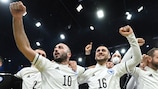 Bosnia and Herzegovina at their first Futsal EURO in 2022
