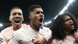 Manchester United jubelt über den historischen Sieg in Paris