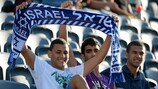 Болельщики на молодежном ЕВРО-2013 в Израиле