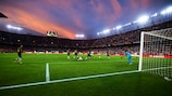 Seville's Estadio Ramón Sánchez-Pizjuán is staging the UEFA Europa League final on Wednesday 18 May