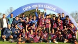 Der FC Barcelona gewann die erste Ausgabe der UEFA Youth League