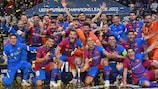 Resumo: Barça conquista quarto título