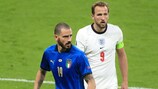 L'Italie de Leonardo Bonucci et l'Angleterre de Harry Kane se retrouveront après la finale de l'EURO 2020