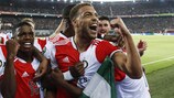 L'attaquant du Feyenoord Cyriel Dessers occupe la tête du classement des buteurs