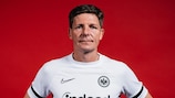 Frankfurt coach Oliver Glasner in determined mood as he looks ahead to the UEFA Europa League final