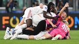 Lyon fête sa victoire en finale de l'UEFA Women's Champions League 2021/22