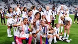 Lyon celebrate their eighth final victory in 2022
