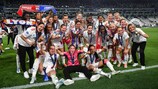 O Lyon reclamou o troféu em Turim