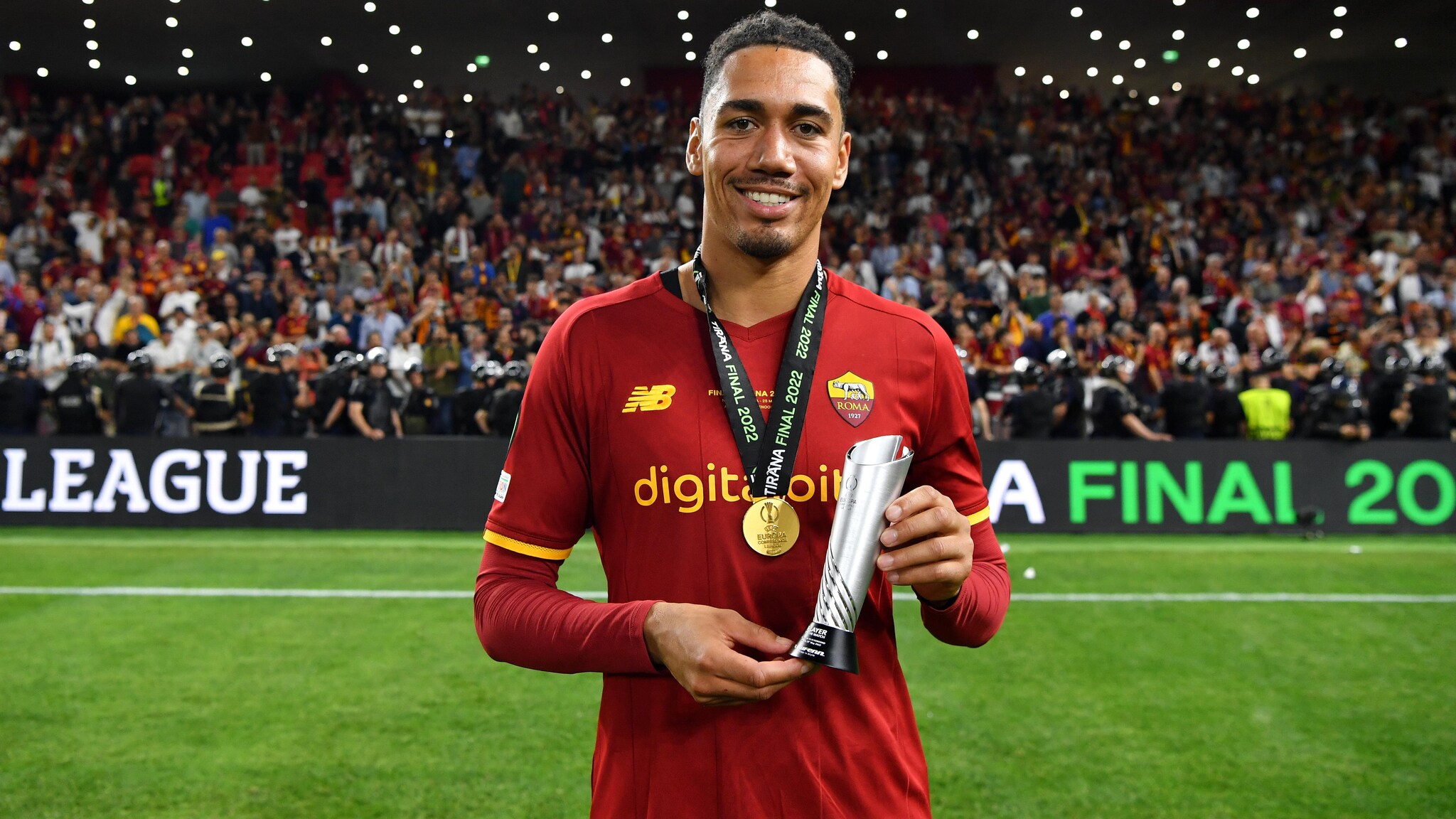 Chris Smalling named official UEFA Europa Conference League final Laufenn  Player of the Match | UEFA Europa Conference League | UEFA.com