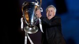 Carlo Ancelotti fête sa troisième Champions League
